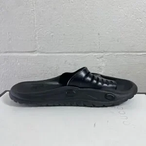 Vintage Nike Mens  Geta Sandals Black Slides 7  Sandals Slip On Shower B8 Nike Geta Sandals for sale | eBay main image 4